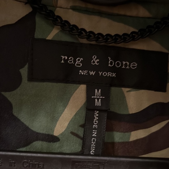 Rag & Bone Flight Camo Jacket M - Picture 3 of 6
